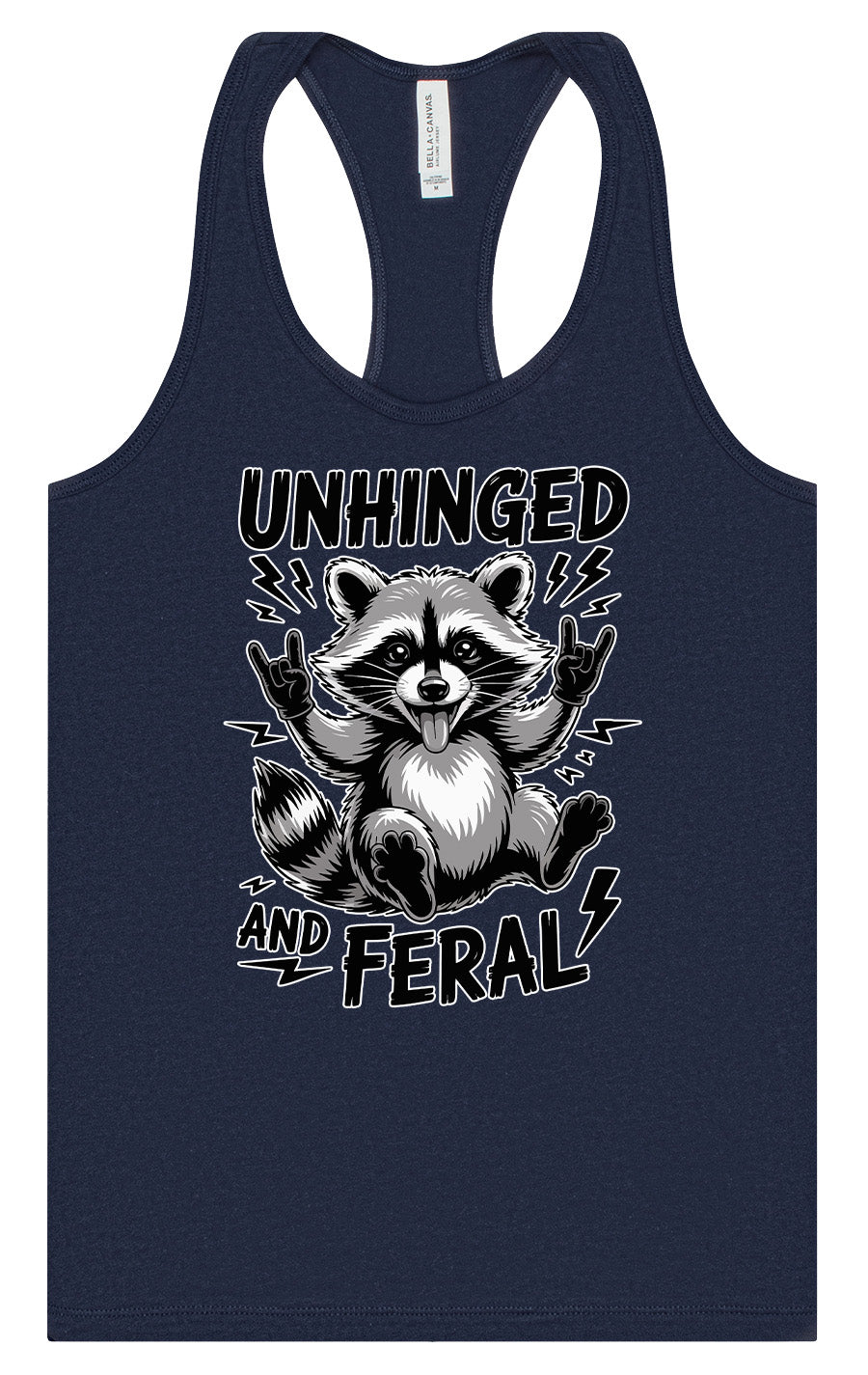 Unhinged and Feral Women's Racerback Tank