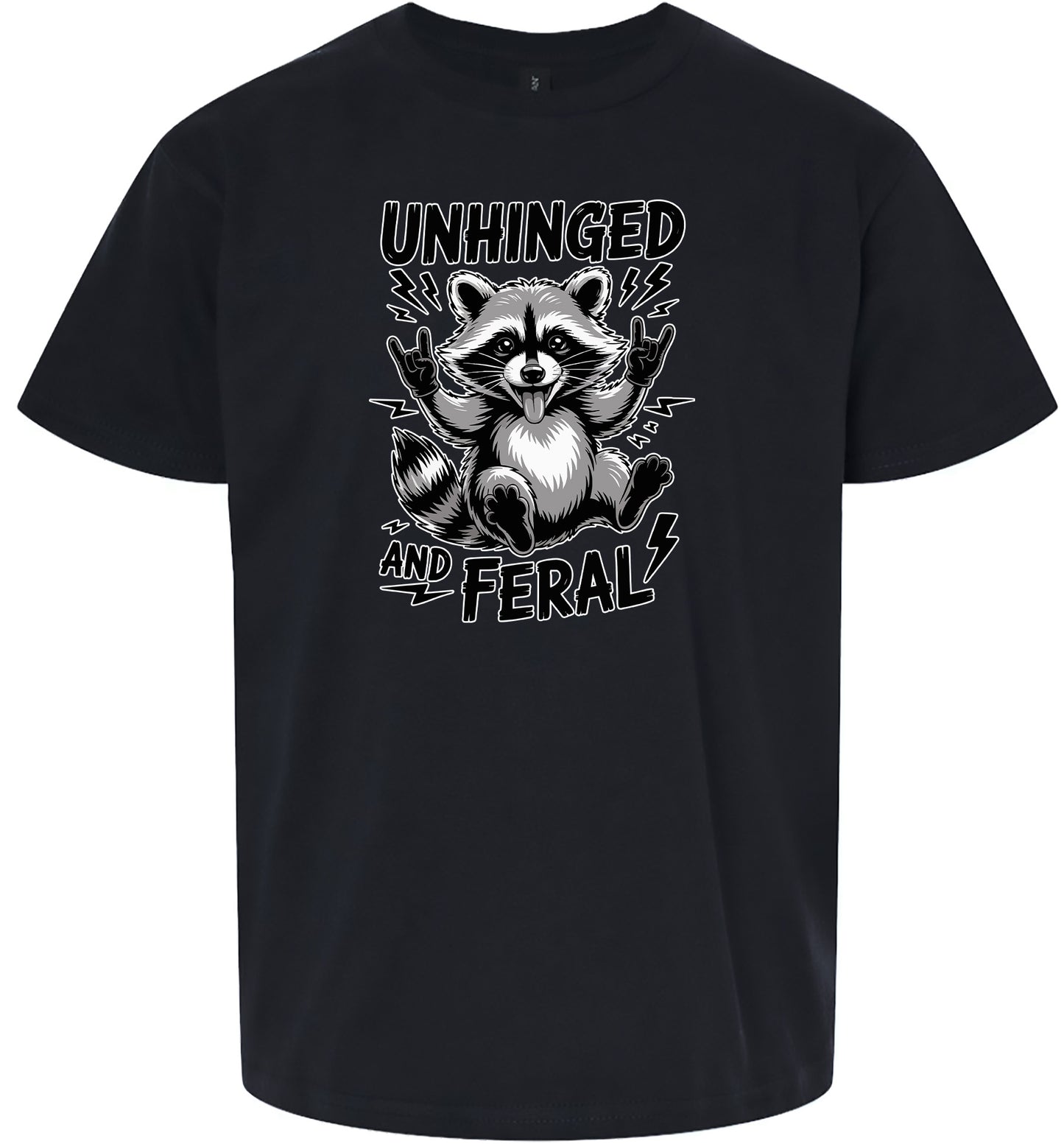 Unhinged and Feral Children's Gildan Soft Shirt