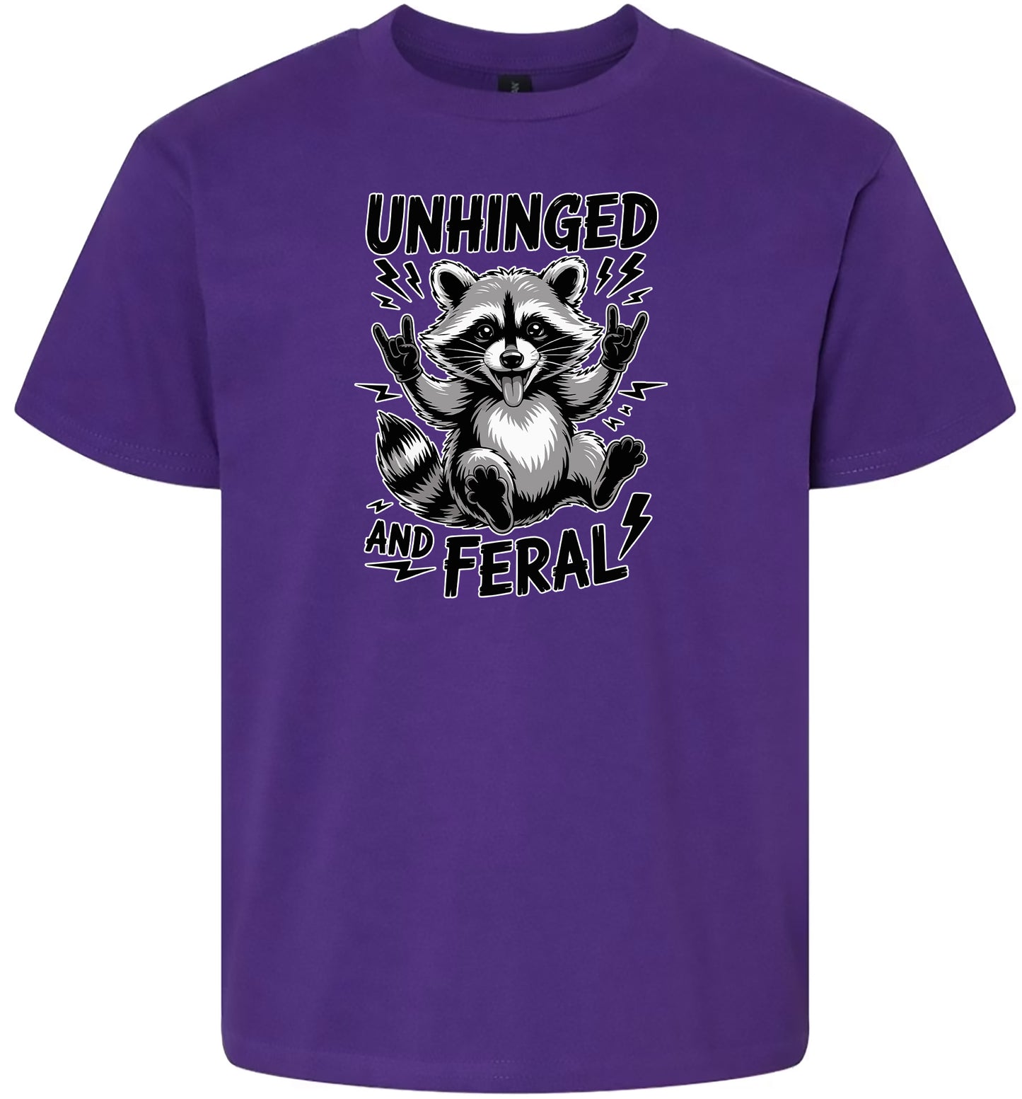 Unhinged and Feral Children's Gildan Soft Shirt