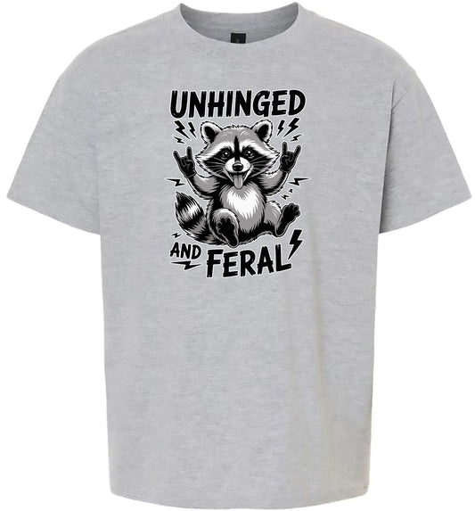 Unhinged and Feral Children's Gildan Soft Shirt