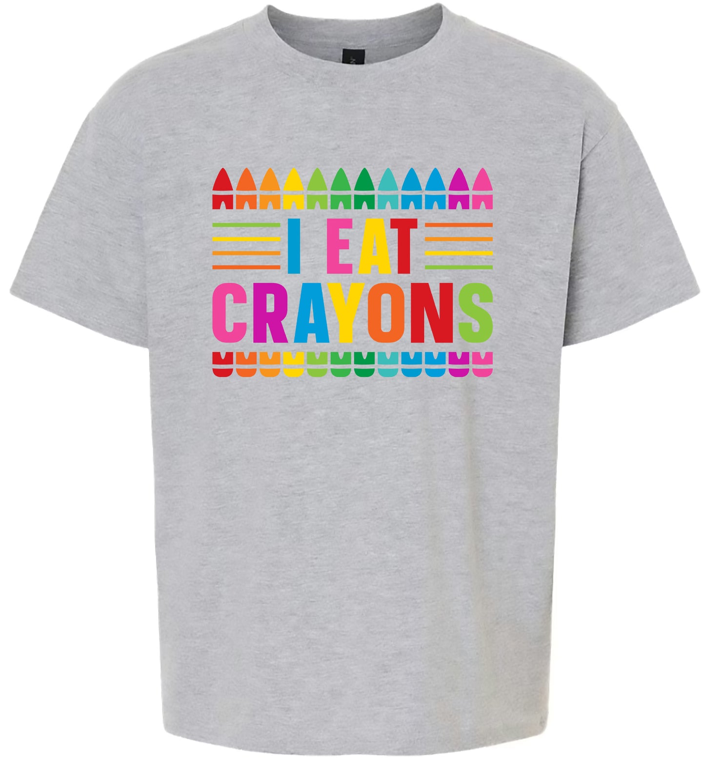 I Eat Crayons Children's Gildan Soft Shirt