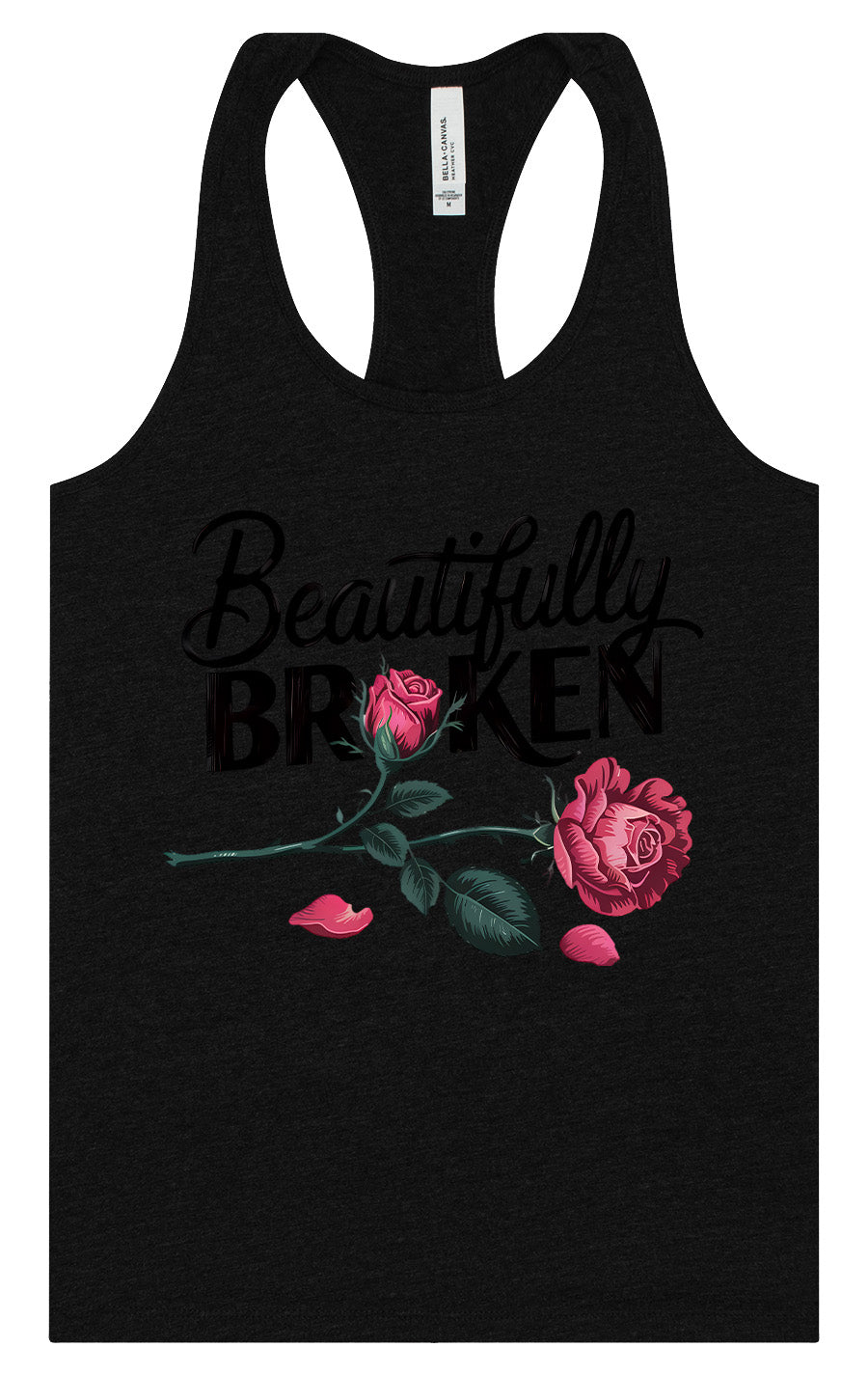 Beautifully Broken Women's Racerback Tank