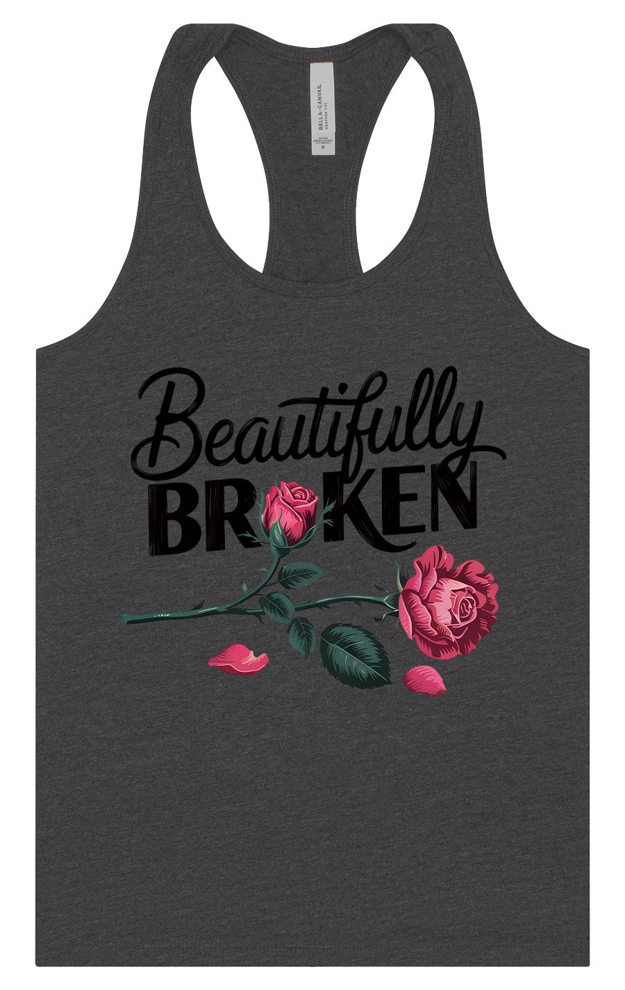 Beautifully Broken Women's Racerback Tank