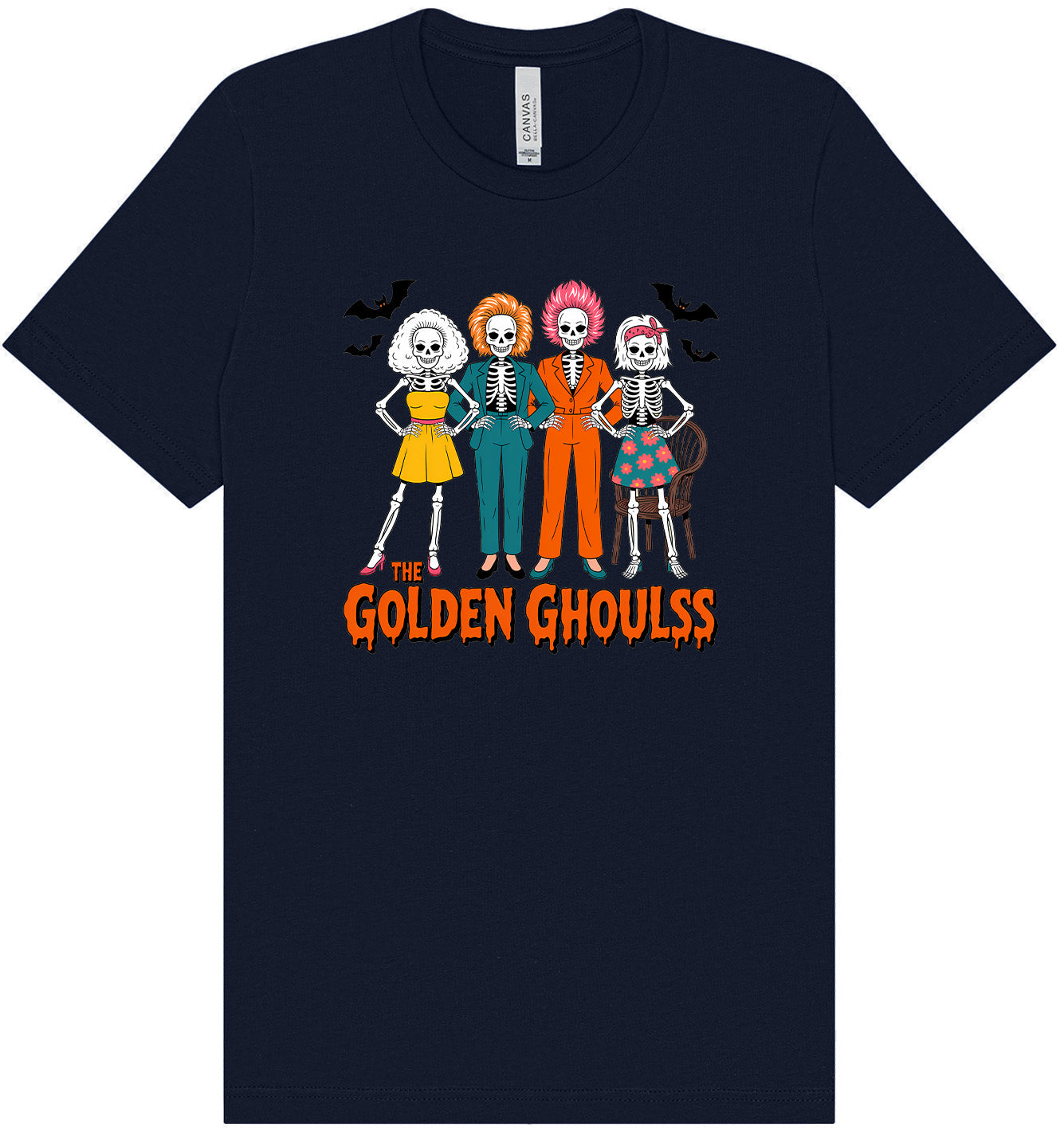 Golden Ghouls Adult Bella Canvas Shirt