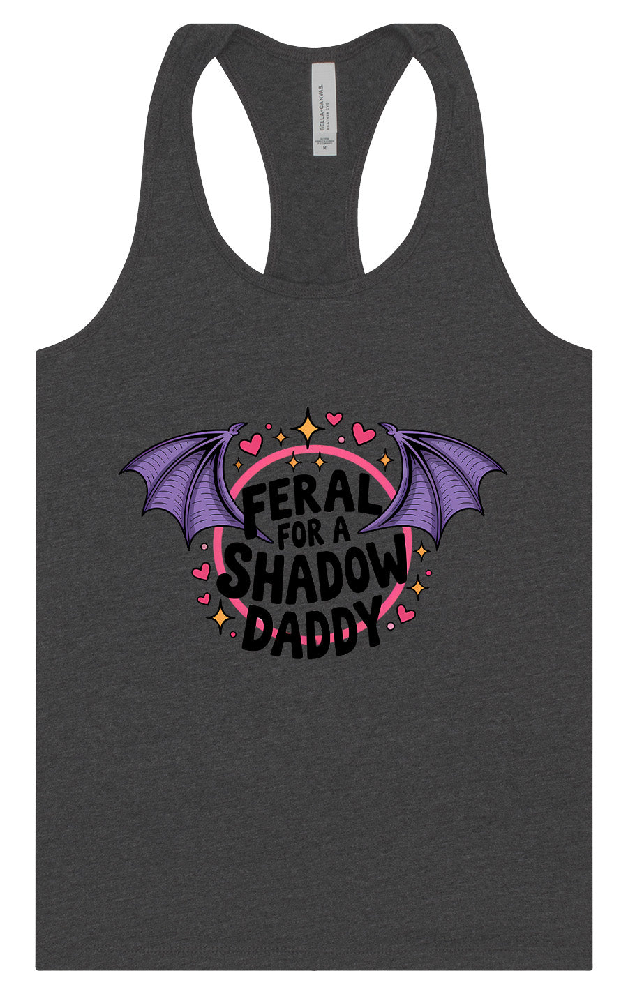 Feral for a Shadow Daddy Women's Racerback Tank