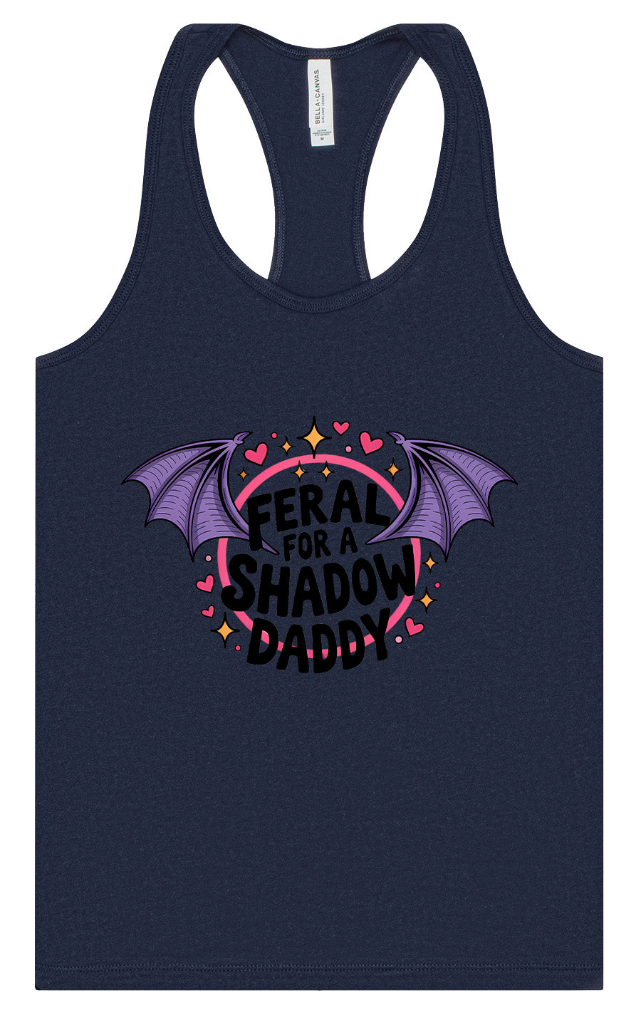 Feral for a Shadow Daddy Women's Racerback Tank