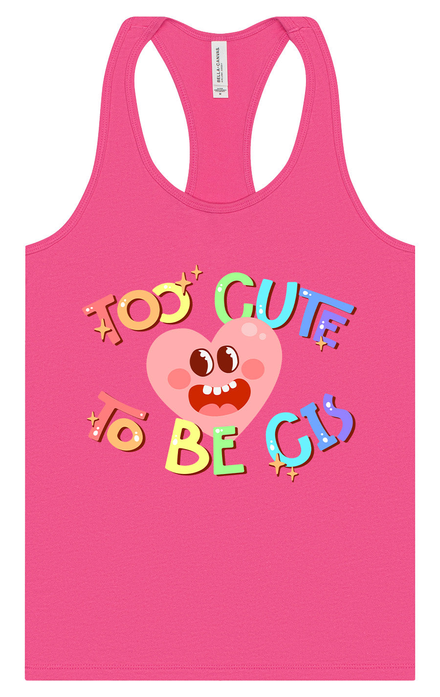 Too Cute to Be CIS Women's Racerback Tank