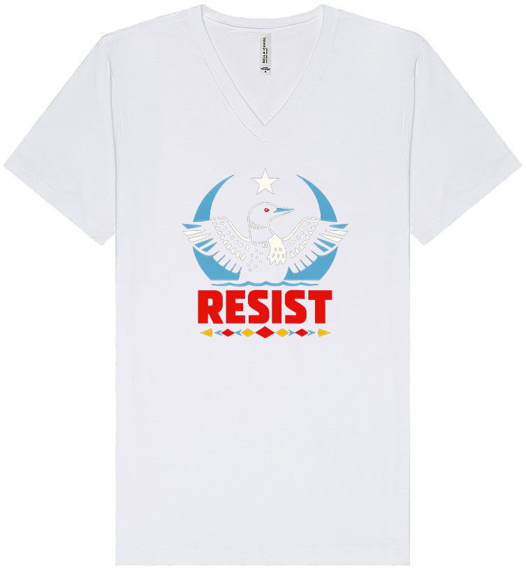 Resist Unisex V-Neck Shirt