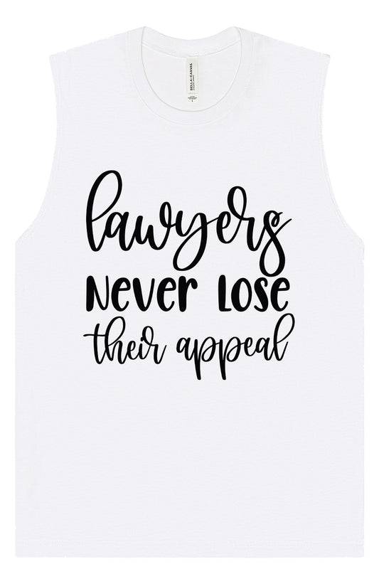 Lawyers Never Lose Their Appeal Muscle Tank