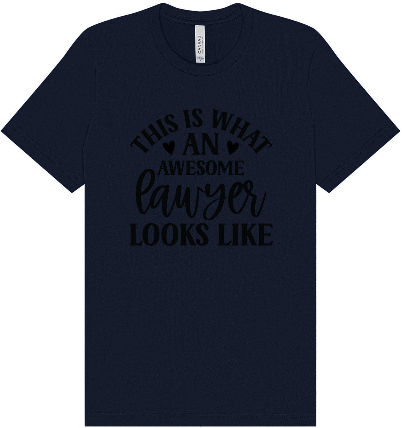 This is What an Awesome Lawyer Looks Like Adult Bella Canvas Shirt