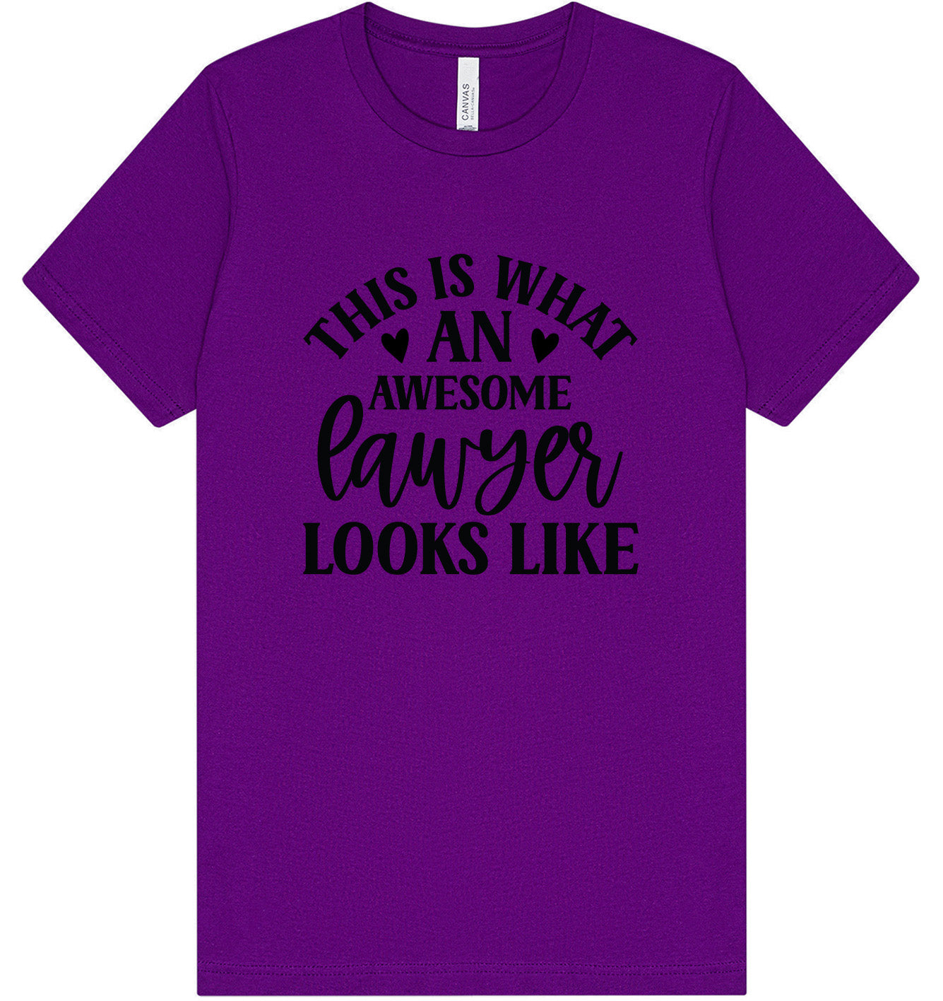 This is What an Awesome Lawyer Looks Like Adult Bella Canvas Shirt
