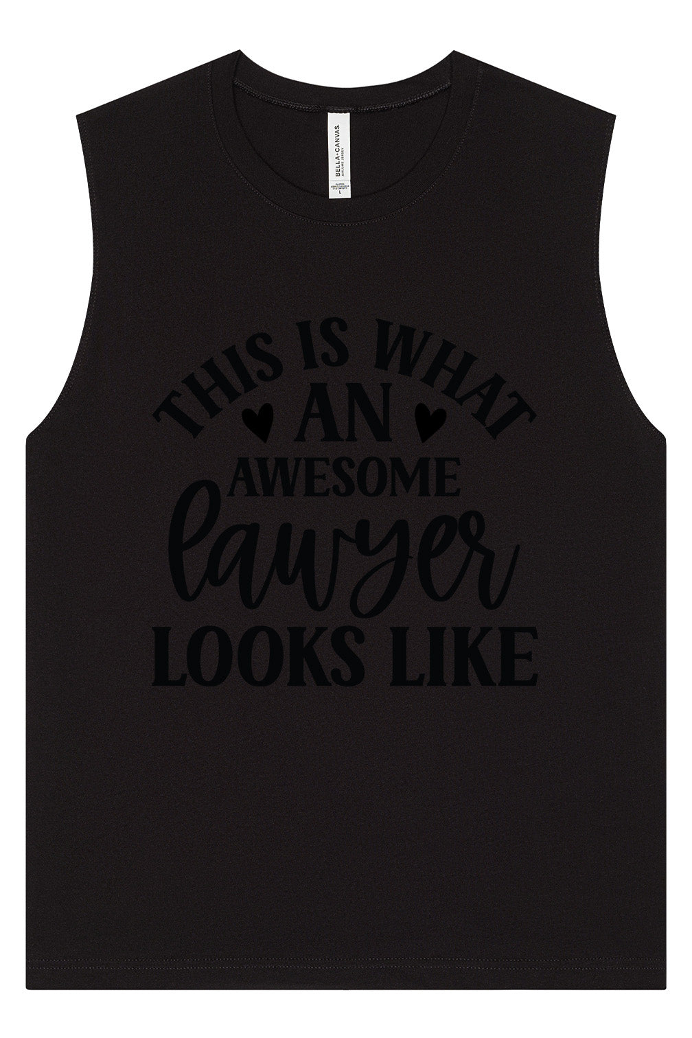 This is What an Awesome Lawyer Looks Like Muscle Tank