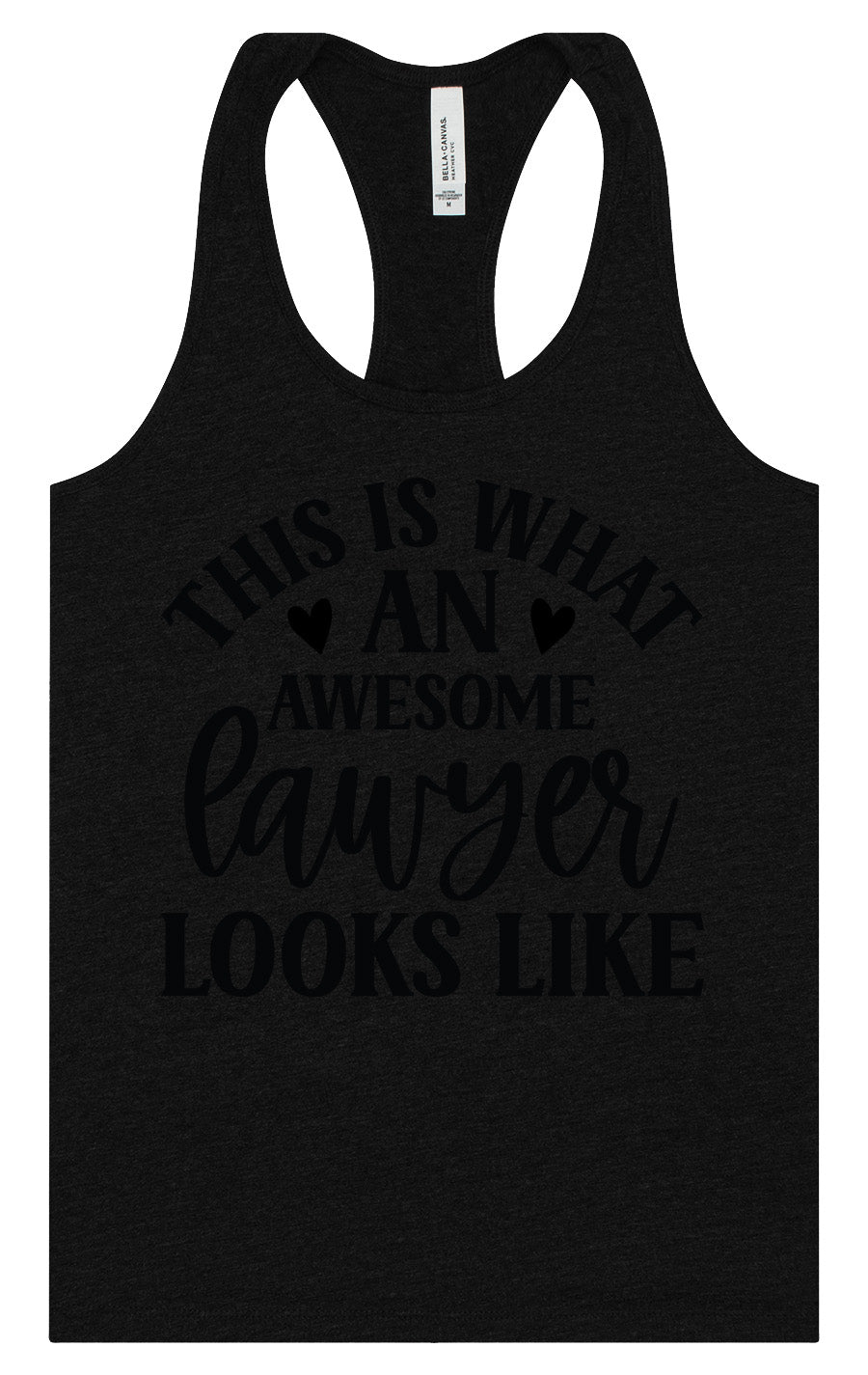 This is What an Awesome Lawyer Looks Like Women's Racerback Tank