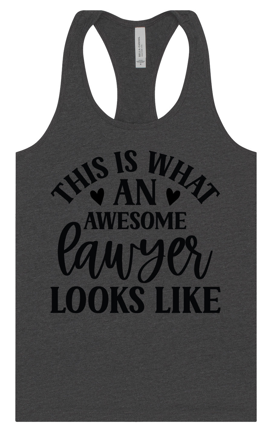This is What an Awesome Lawyer Looks Like Women's Racerback Tank