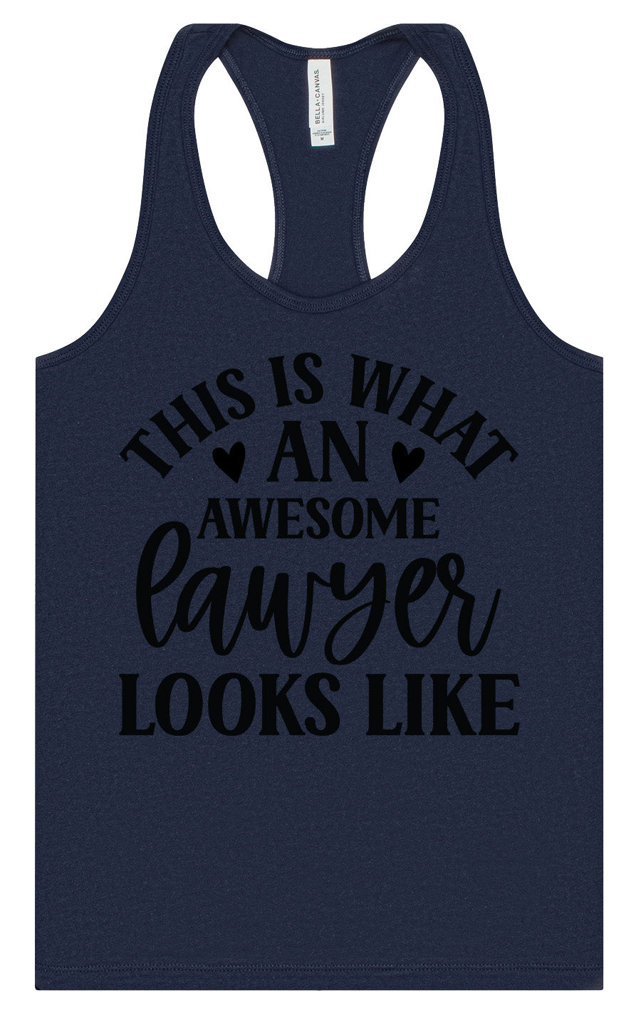 This is What an Awesome Lawyer Looks Like Women's Racerback Tank