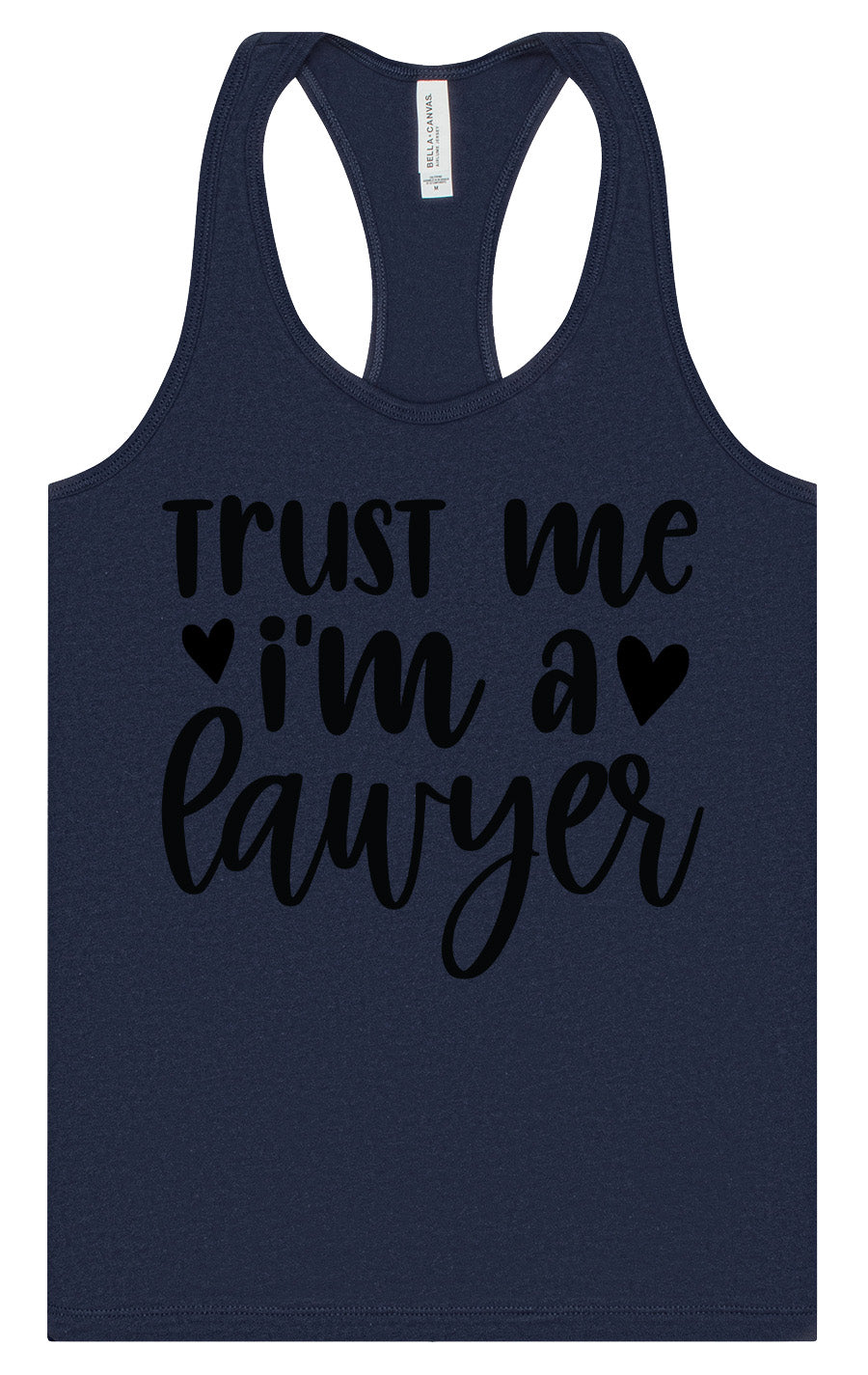 Trust Me I'm a Lawyer Women's Racerback Tank