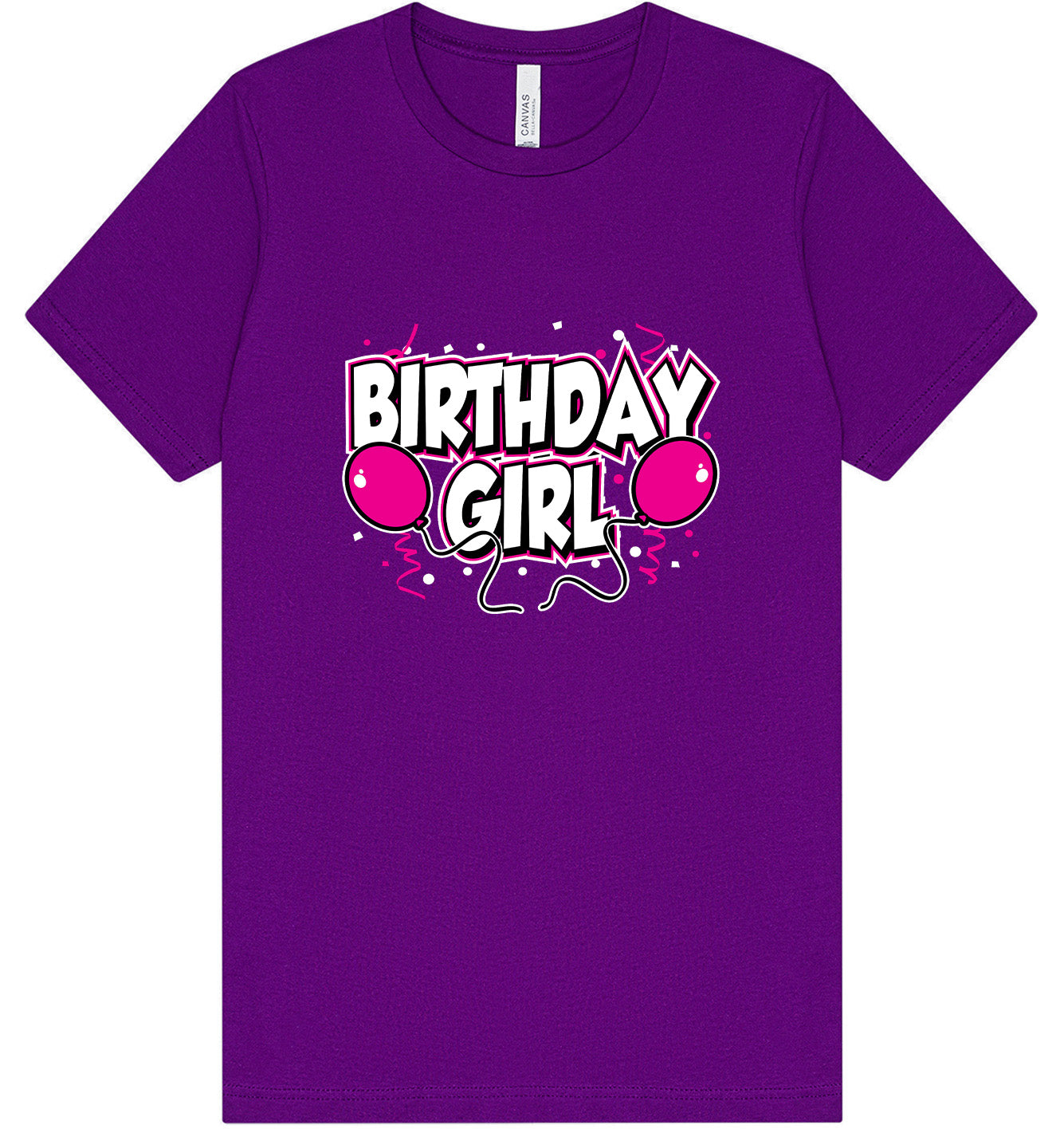 Birthday Girl Adult Bella Canvas Shirt