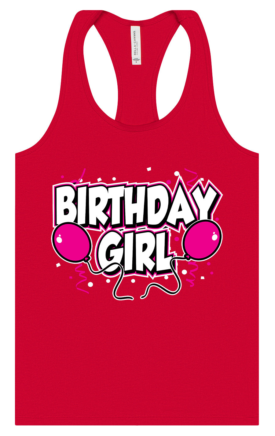 Birthday Girl Women's Racerback Tank
