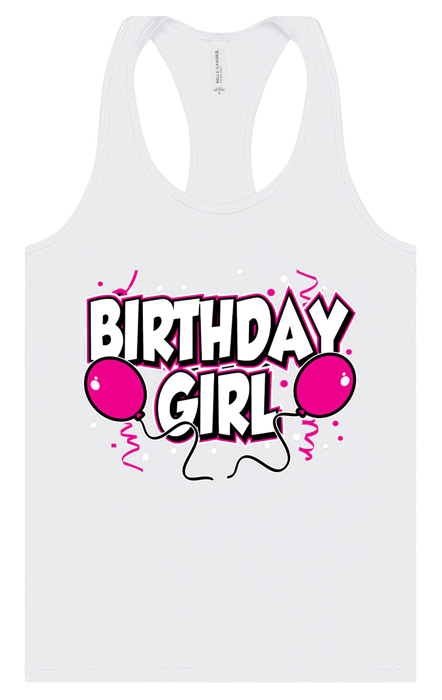 Birthday Girl Women's Racerback Tank