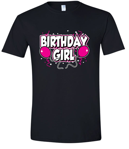Birthday Girl Adult Gildan Soft Shirt