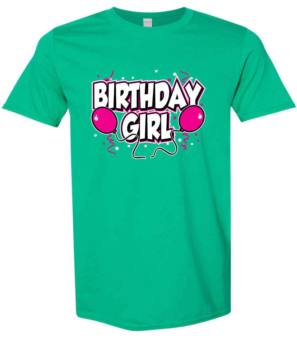 Birthday Girl Adult Gildan Soft Shirt