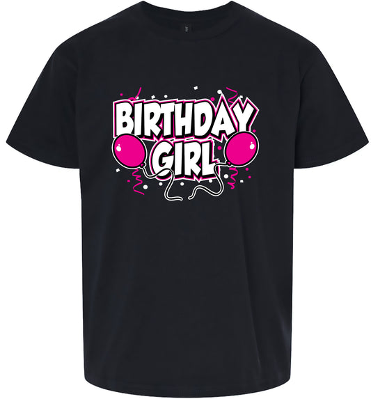 Birthday Girl Children's Gildan Soft Shirt
