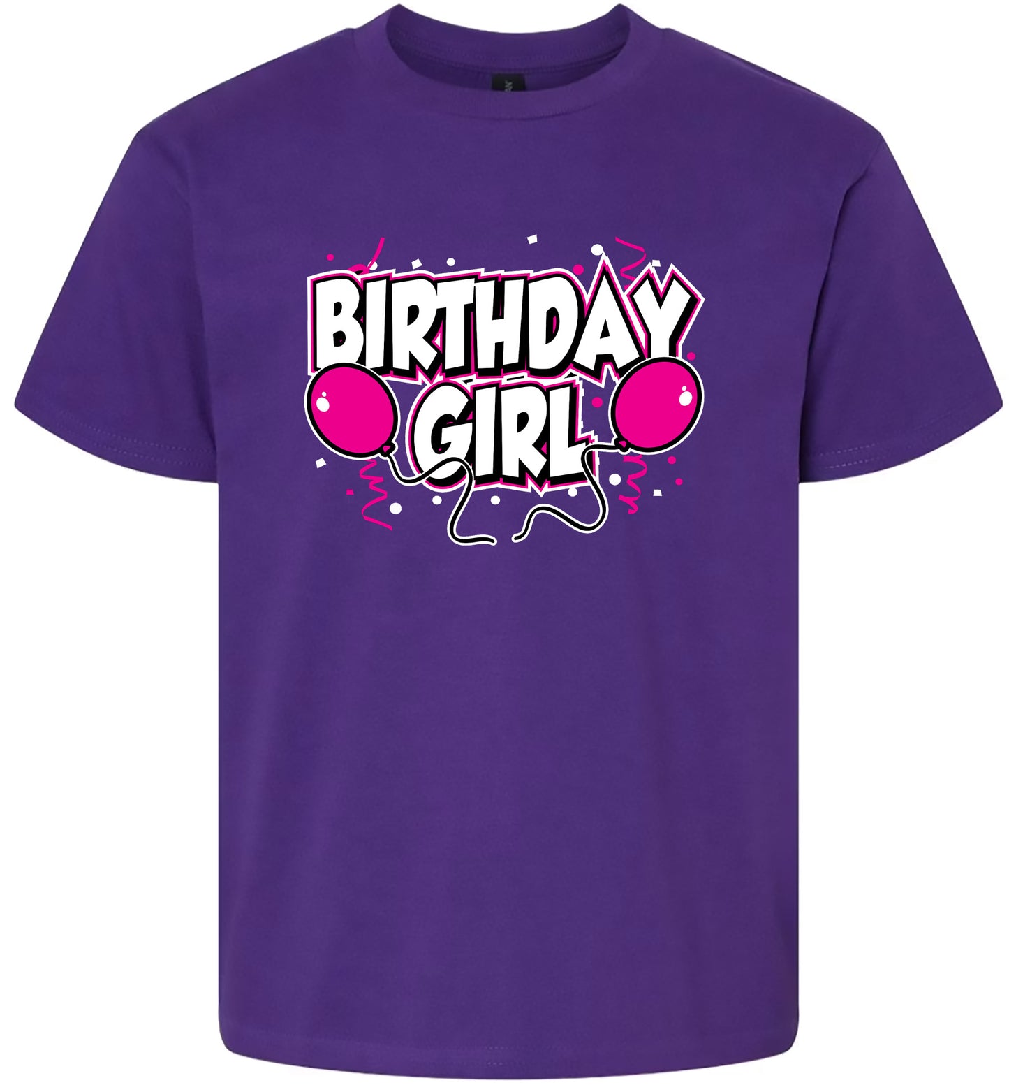 Birthday Girl Children's Gildan Soft Shirt