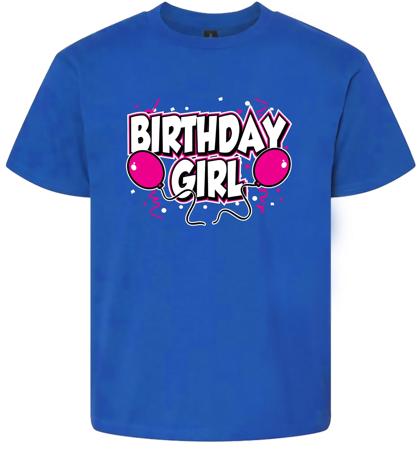 Birthday Girl Children's Gildan Soft Shirt