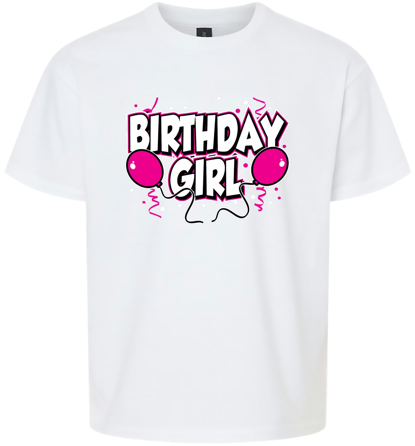 Birthday Girl Children's Gildan Soft Shirt