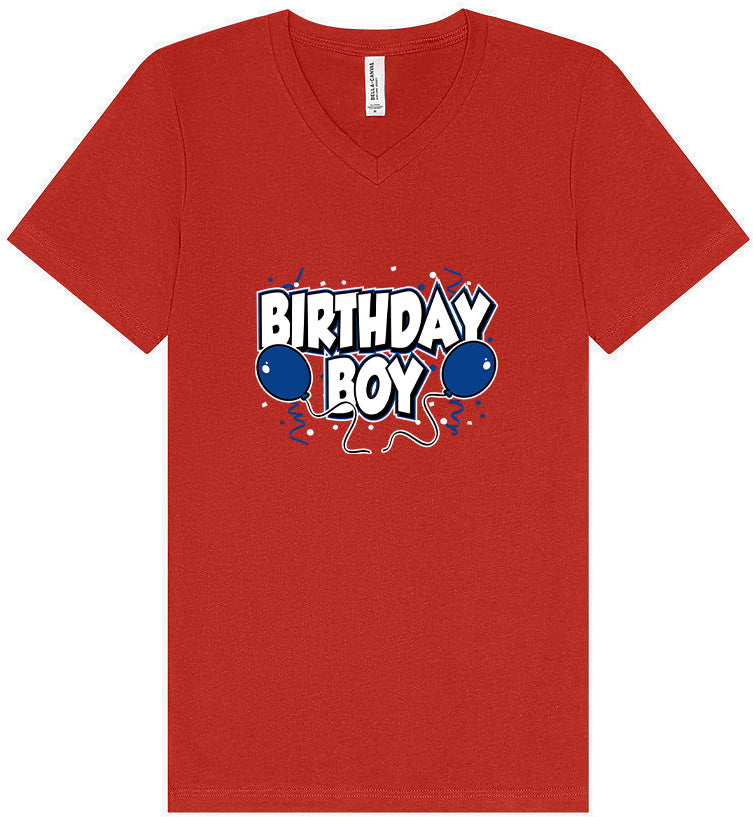 Birthday Boy Unisex V-Neck Shirt