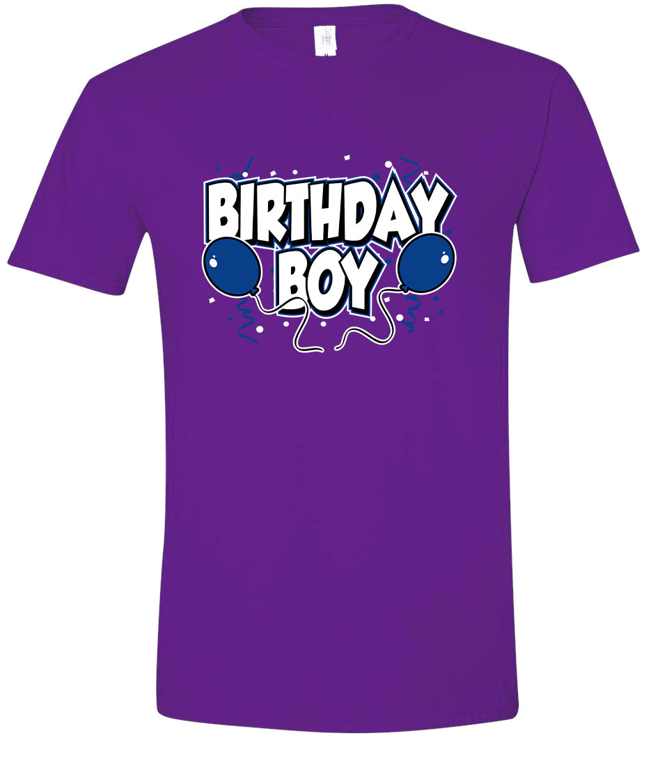 Birthday Boy Adult Gildan Soft Shirt