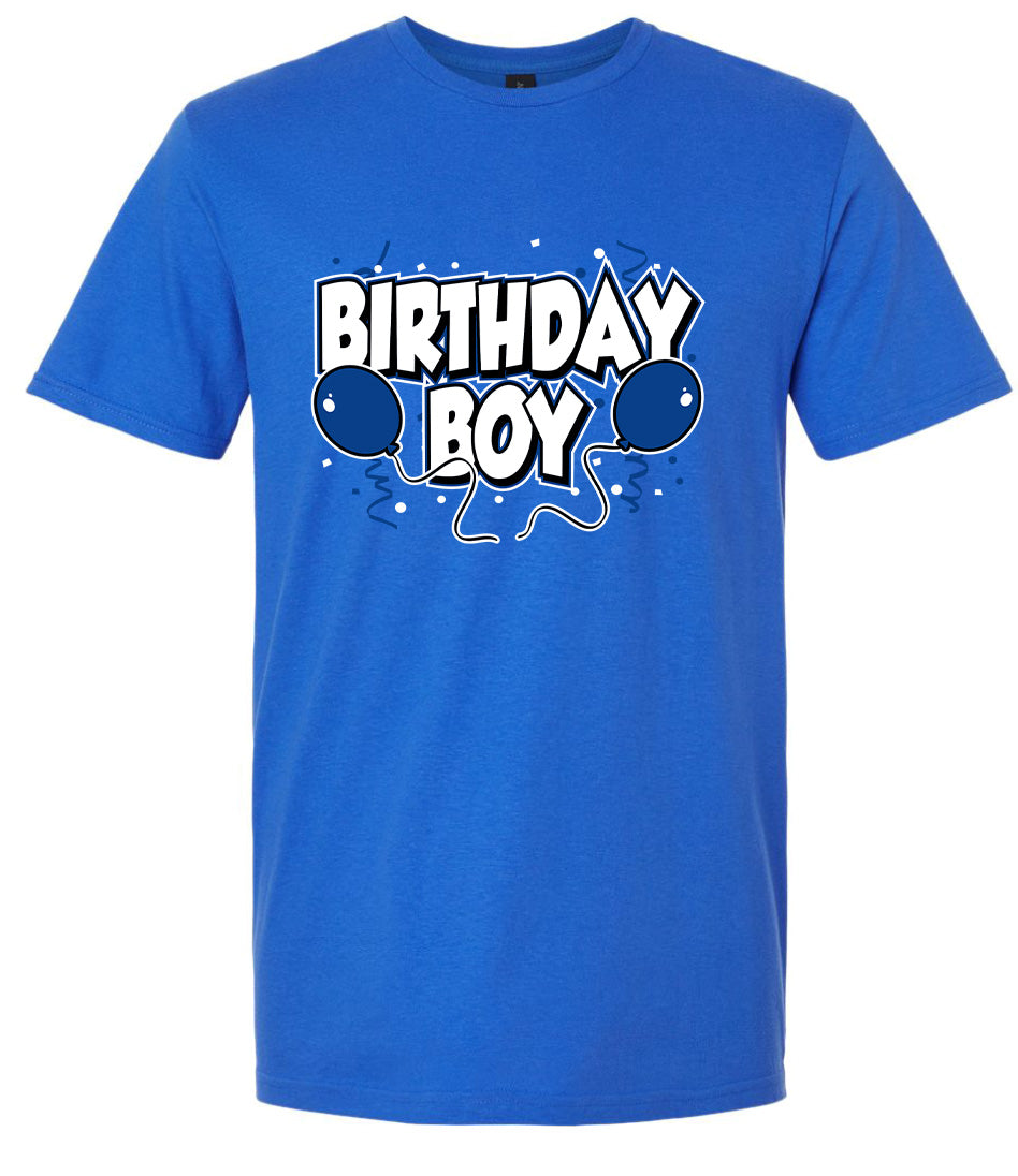 Birthday Boy Adult Gildan Soft Shirt