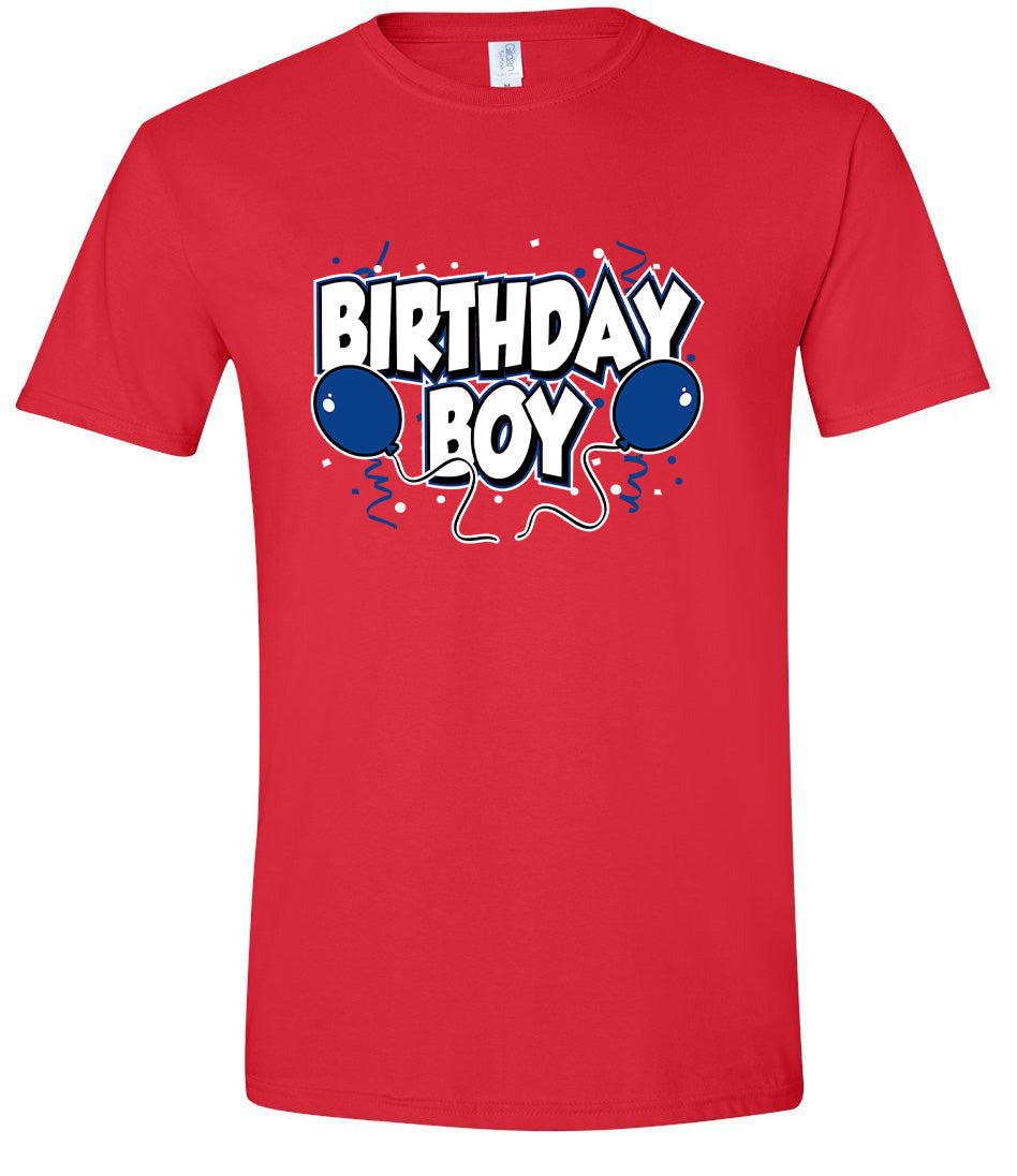 Birthday Boy Adult Gildan Soft Shirt