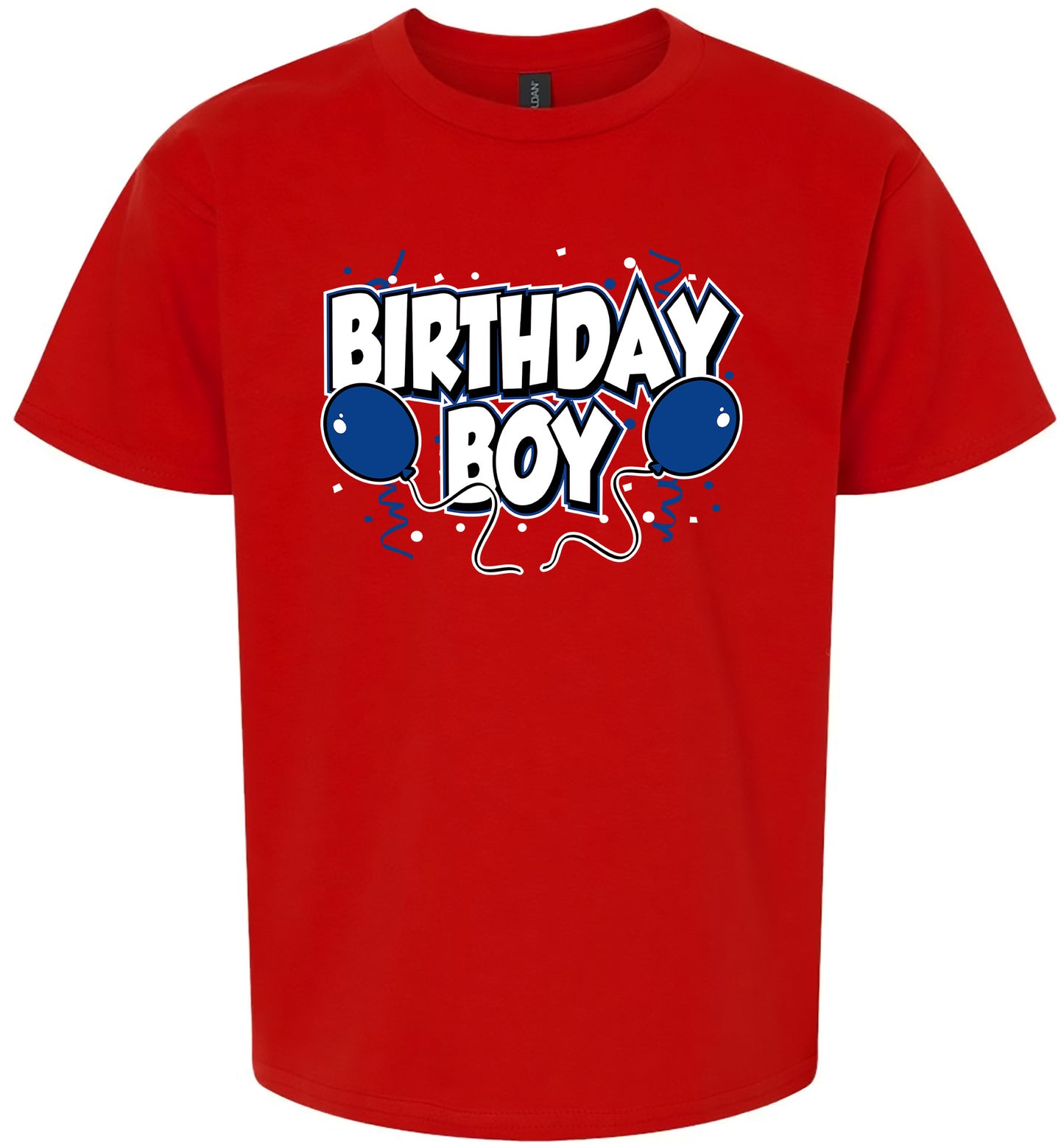 Birthday Boy Children's Gildan Soft Shirt
