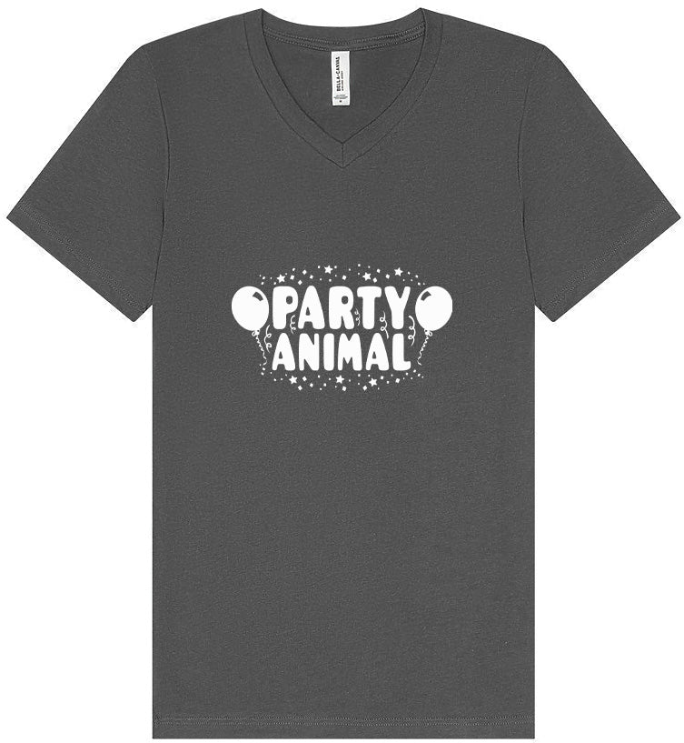 Party Animal Unisex V-Neck Shirt