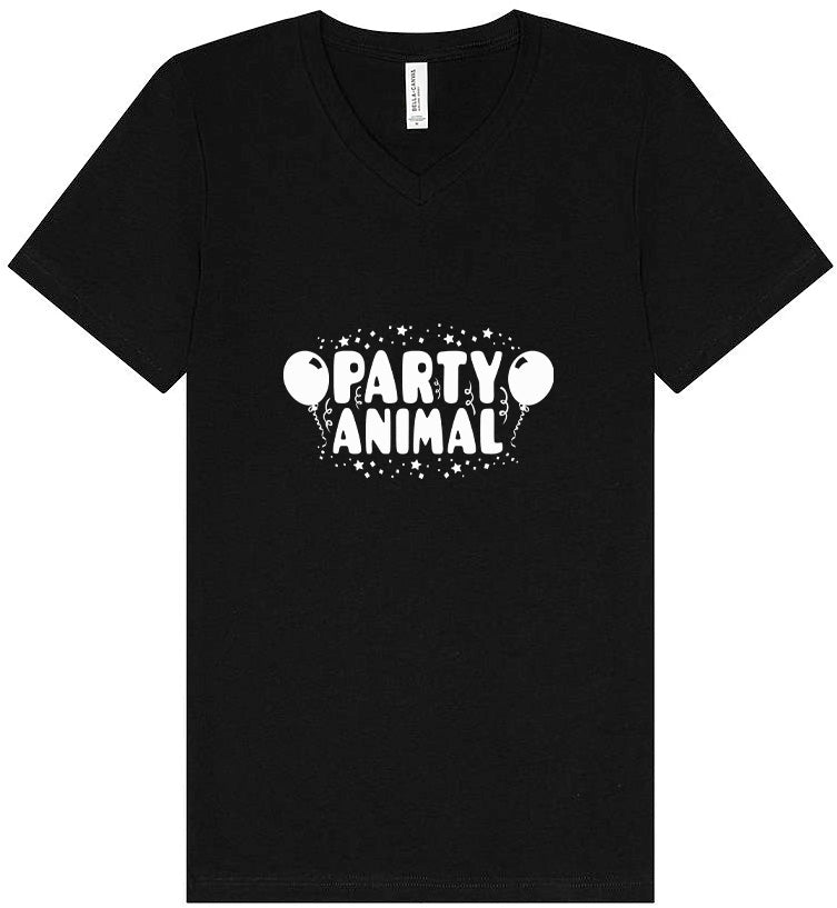 Party Animal Unisex V-Neck Shirt