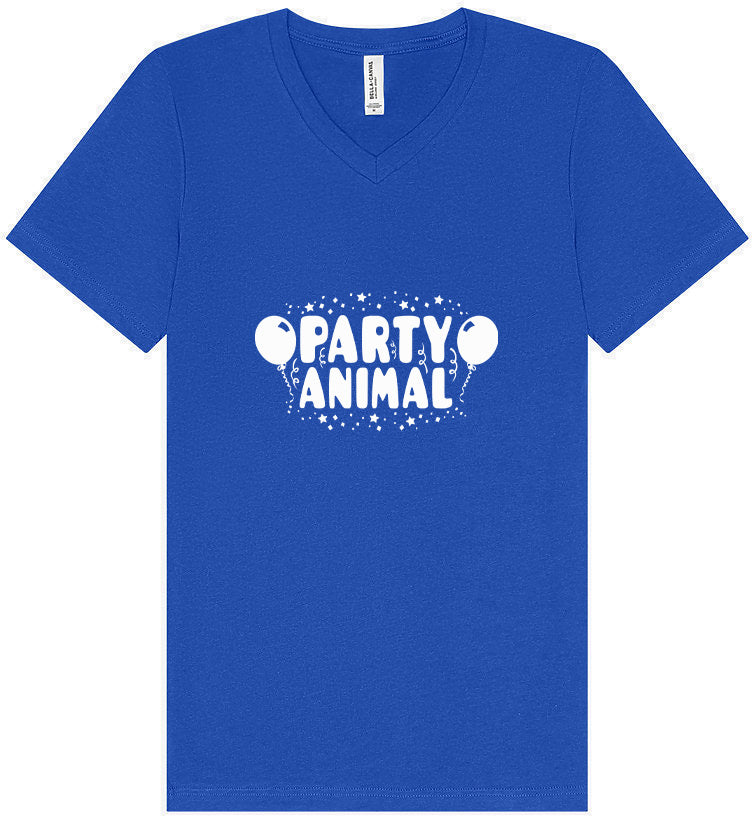 Party Animal Unisex V-Neck Shirt