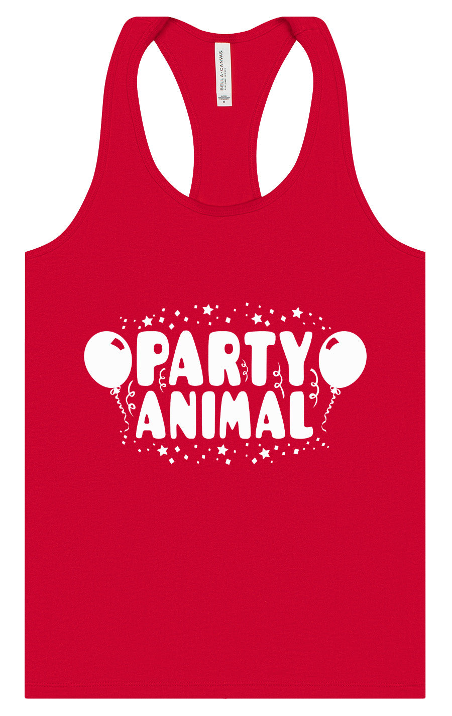 Party Animal Women's Racerback Tank