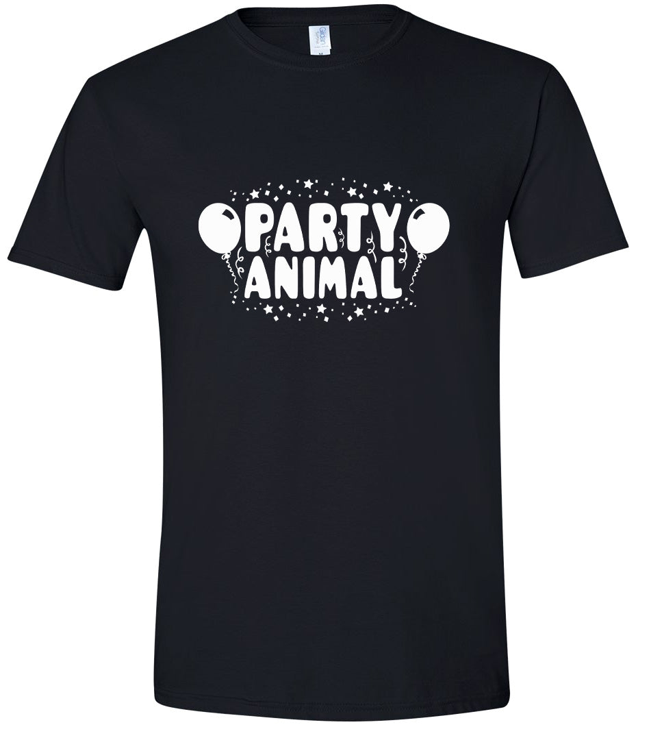 Party Animal Adult Gildan Soft Shirt
