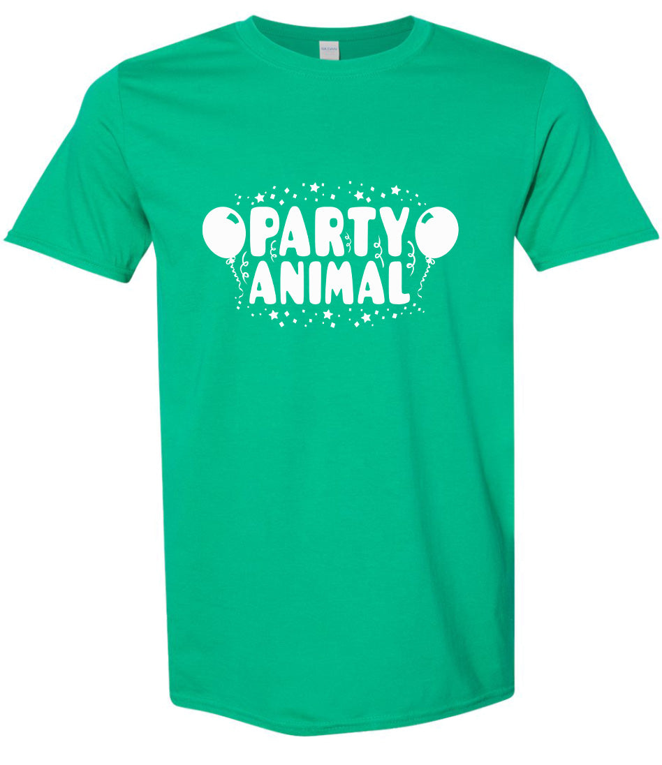 Party Animal Adult Gildan Soft Shirt