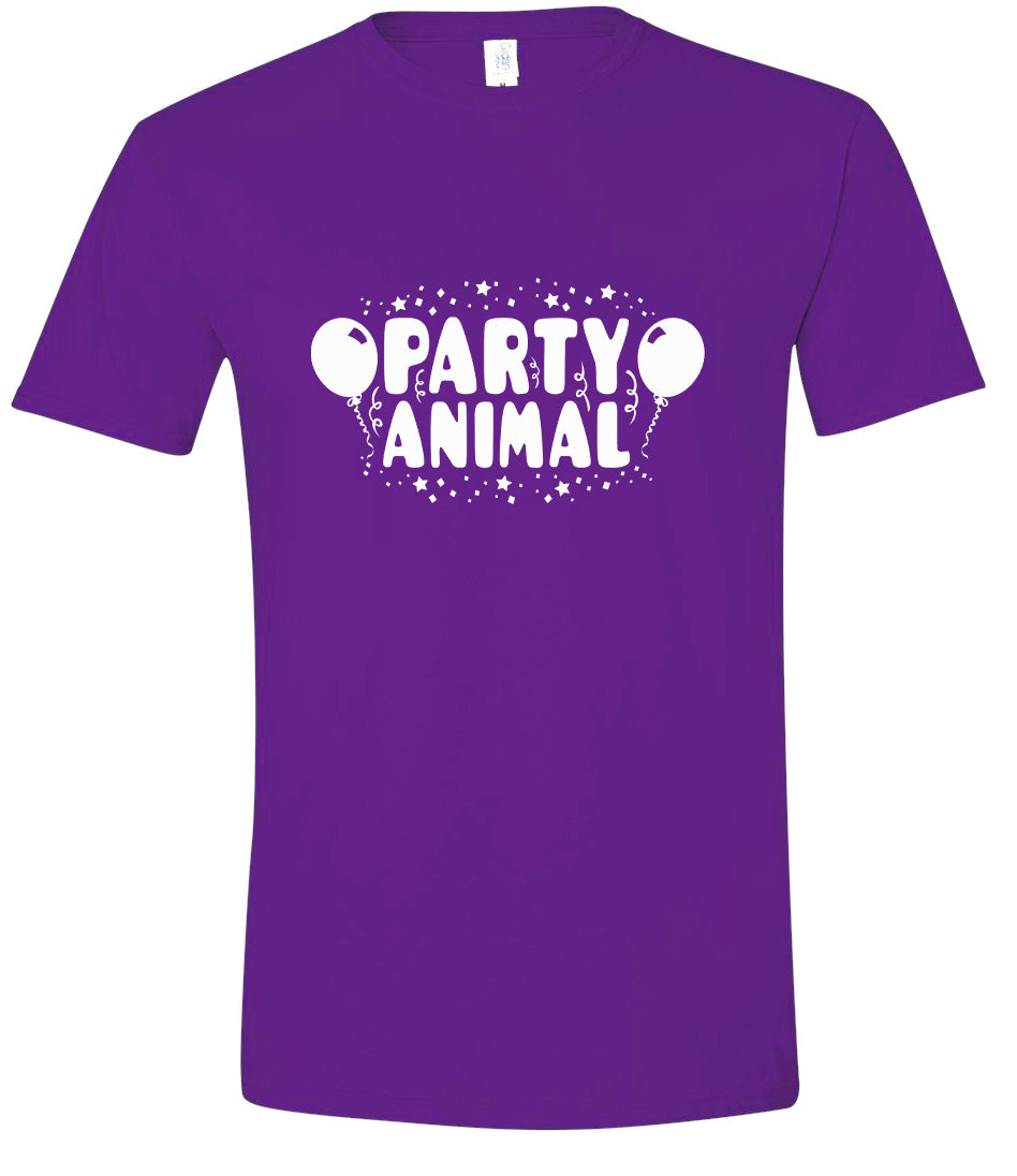 Party Animal Adult Gildan Soft Shirt
