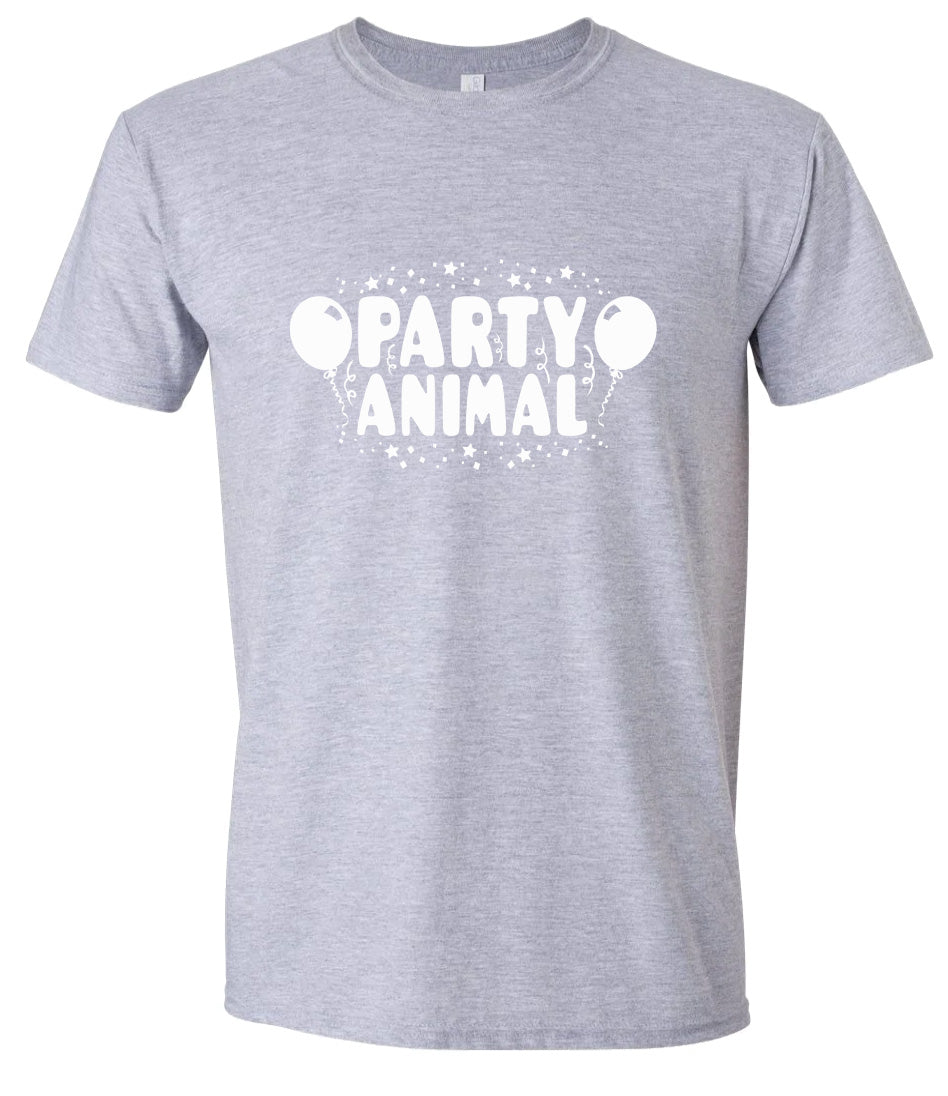 Party Animal Adult Gildan Soft Shirt