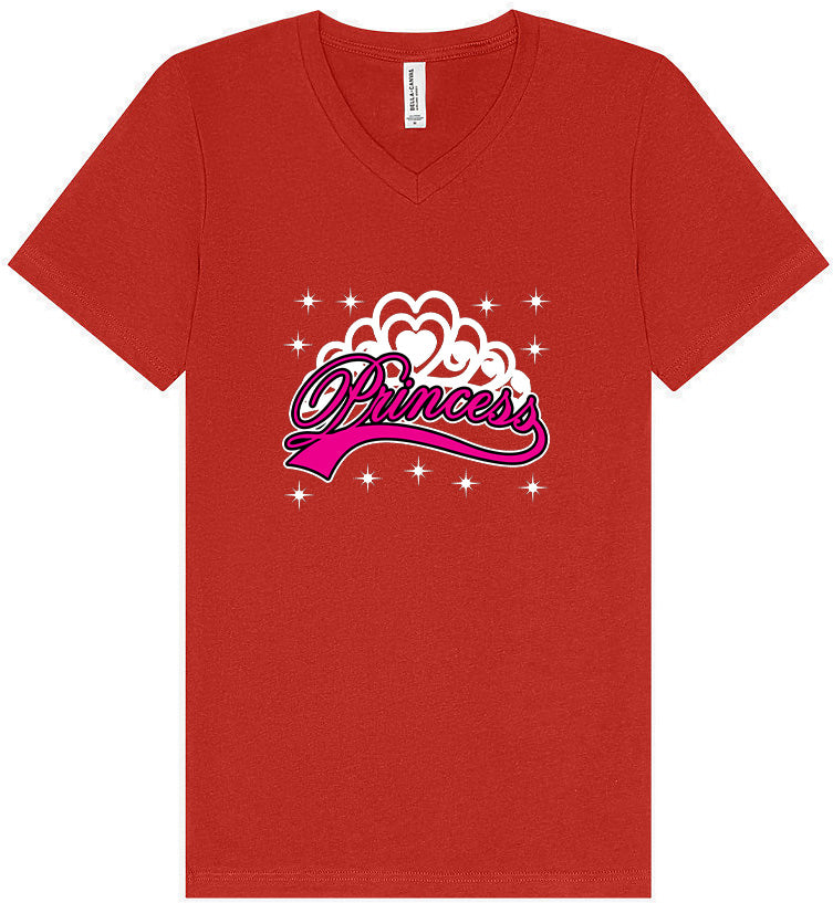 Princess Unisex V-Neck Shirt