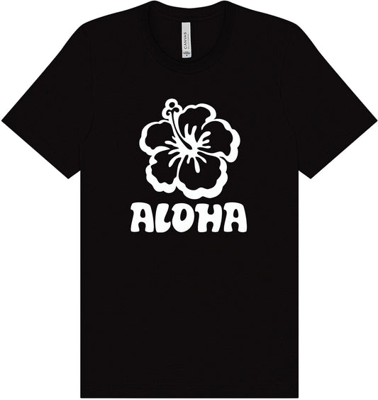 Aloha Flower Adult Bella Canvas Shirt