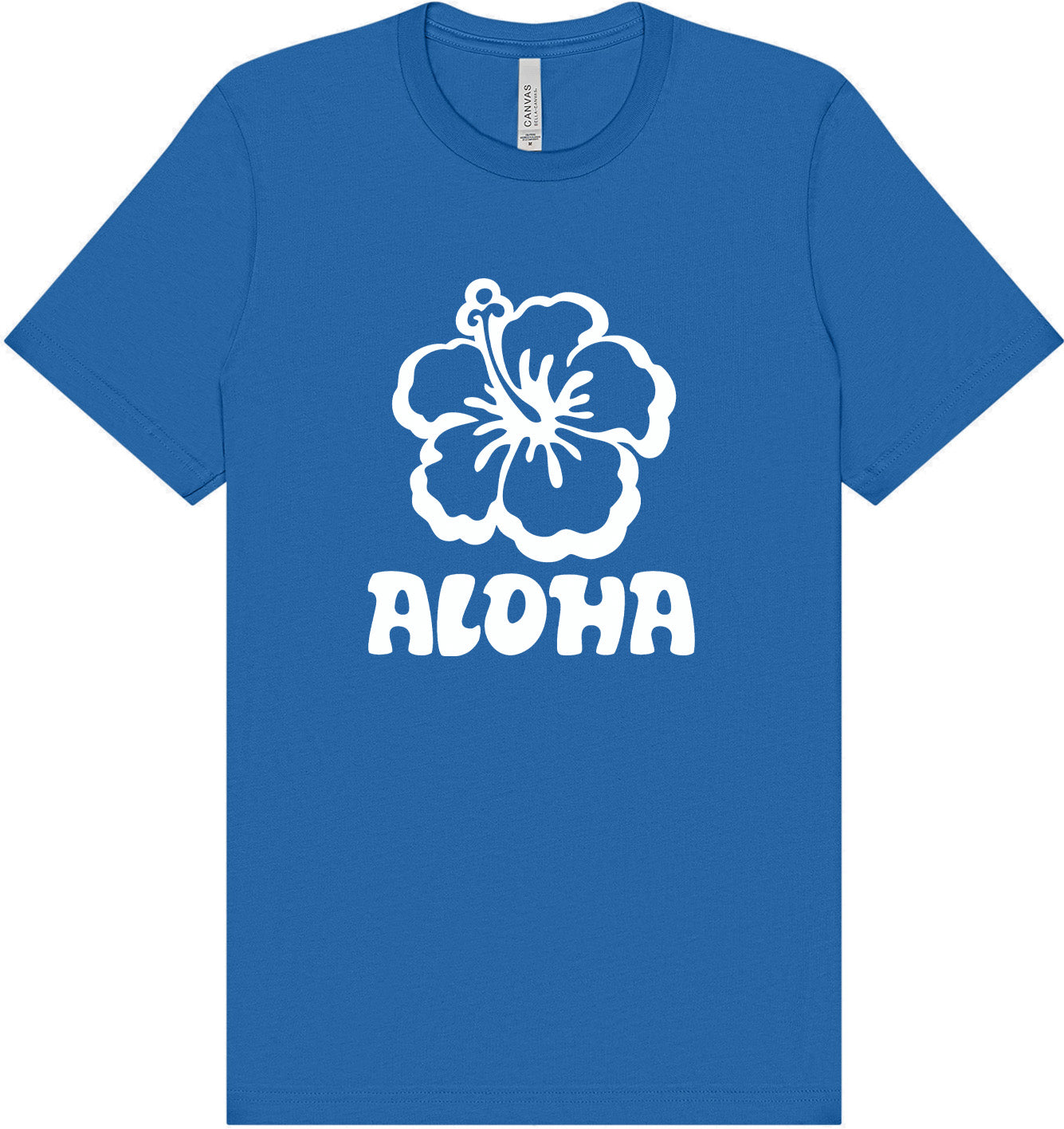 Aloha Flower Adult Bella Canvas Shirt