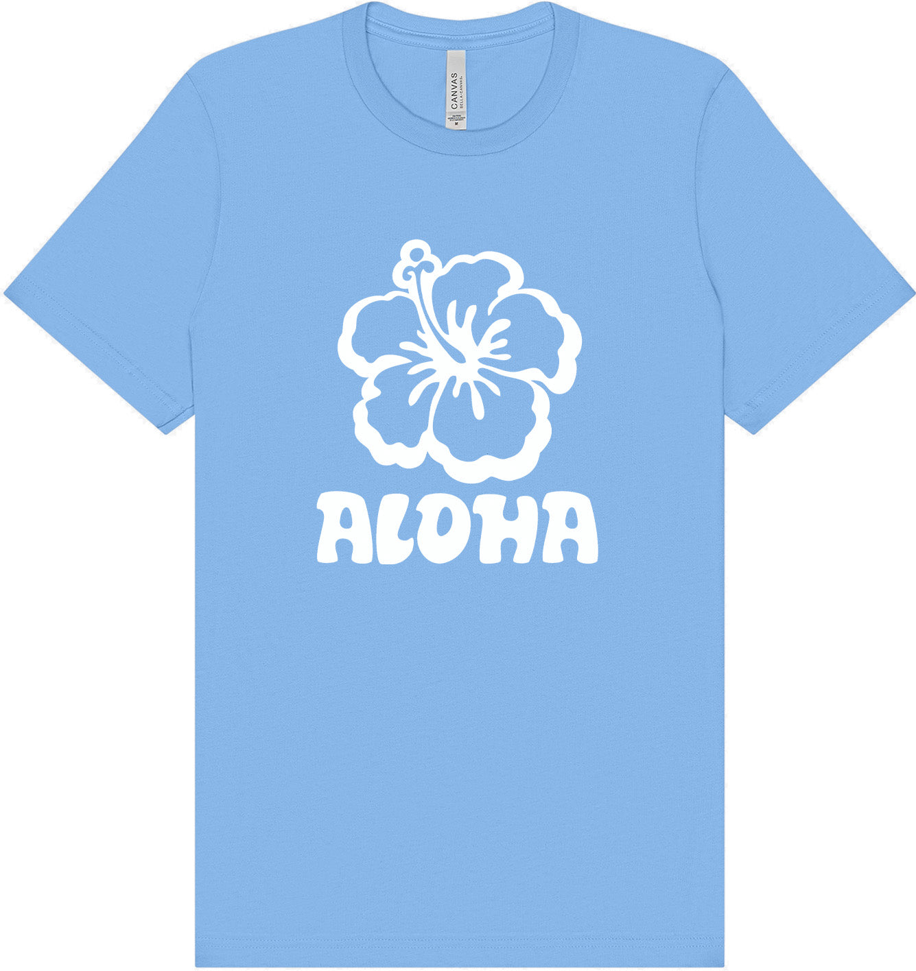 Aloha Flower Adult Bella Canvas Shirt