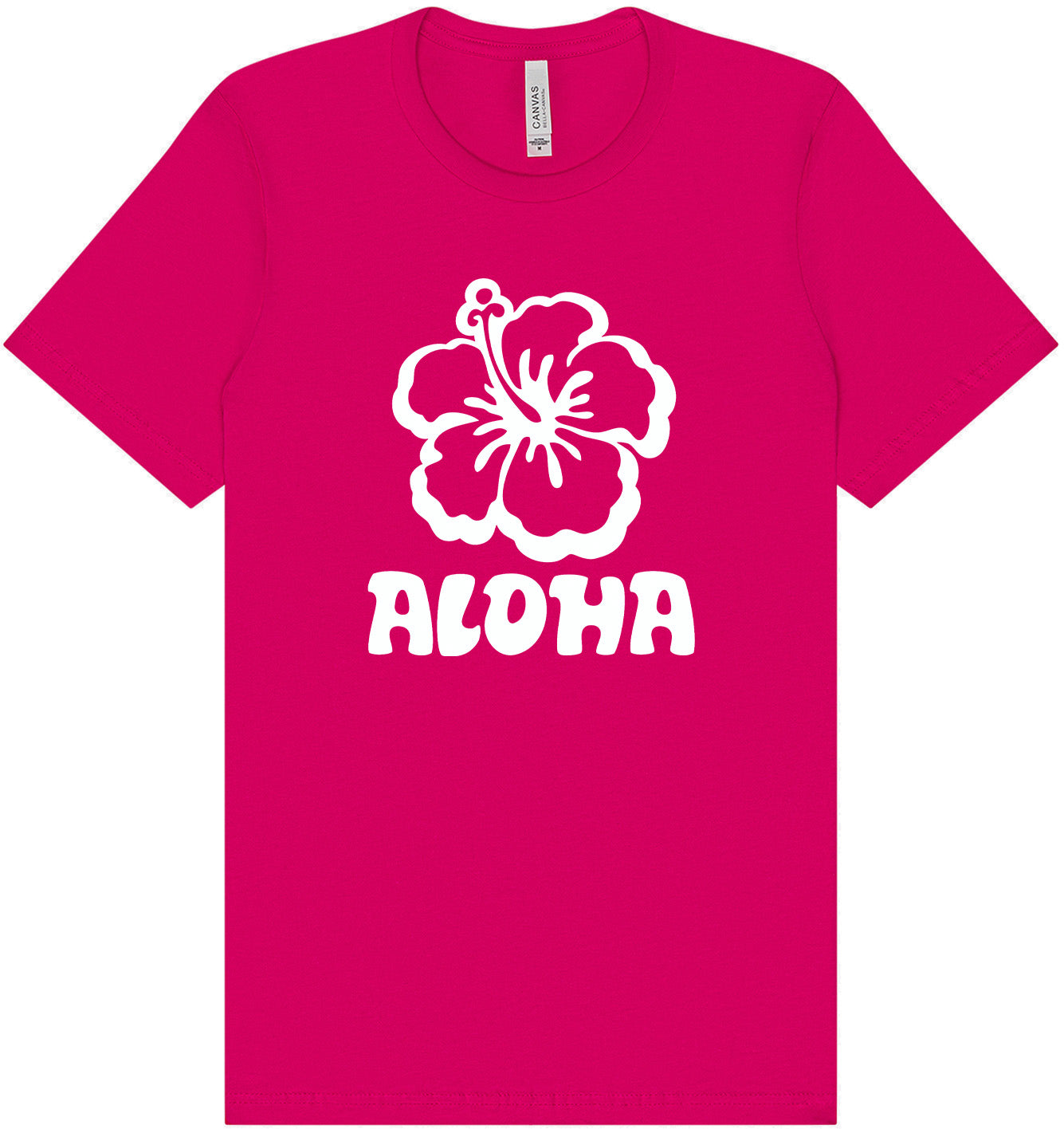 Aloha Flower Adult Bella Canvas Shirt