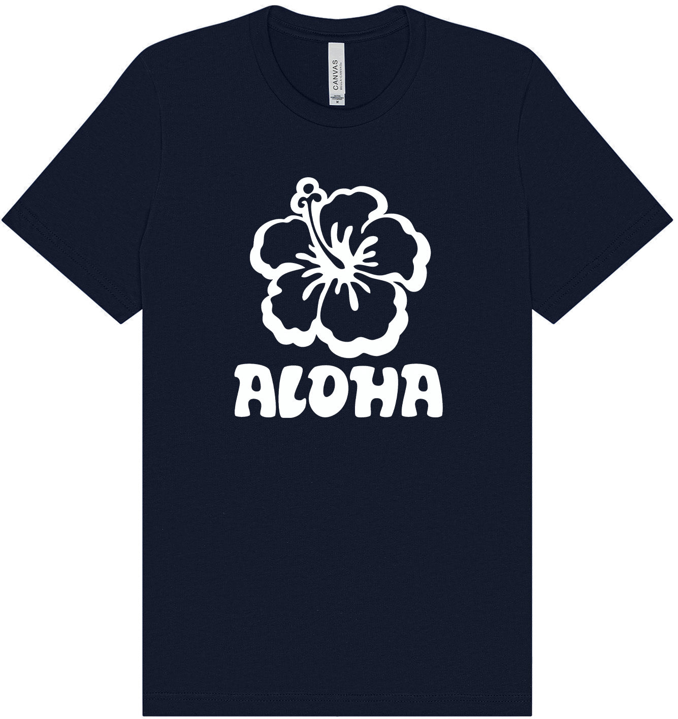 Aloha Flower Adult Bella Canvas Shirt