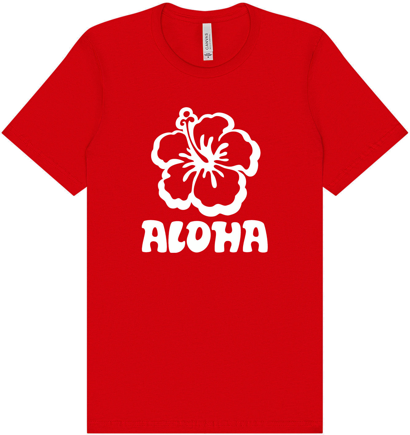 Aloha Flower Adult Bella Canvas Shirt
