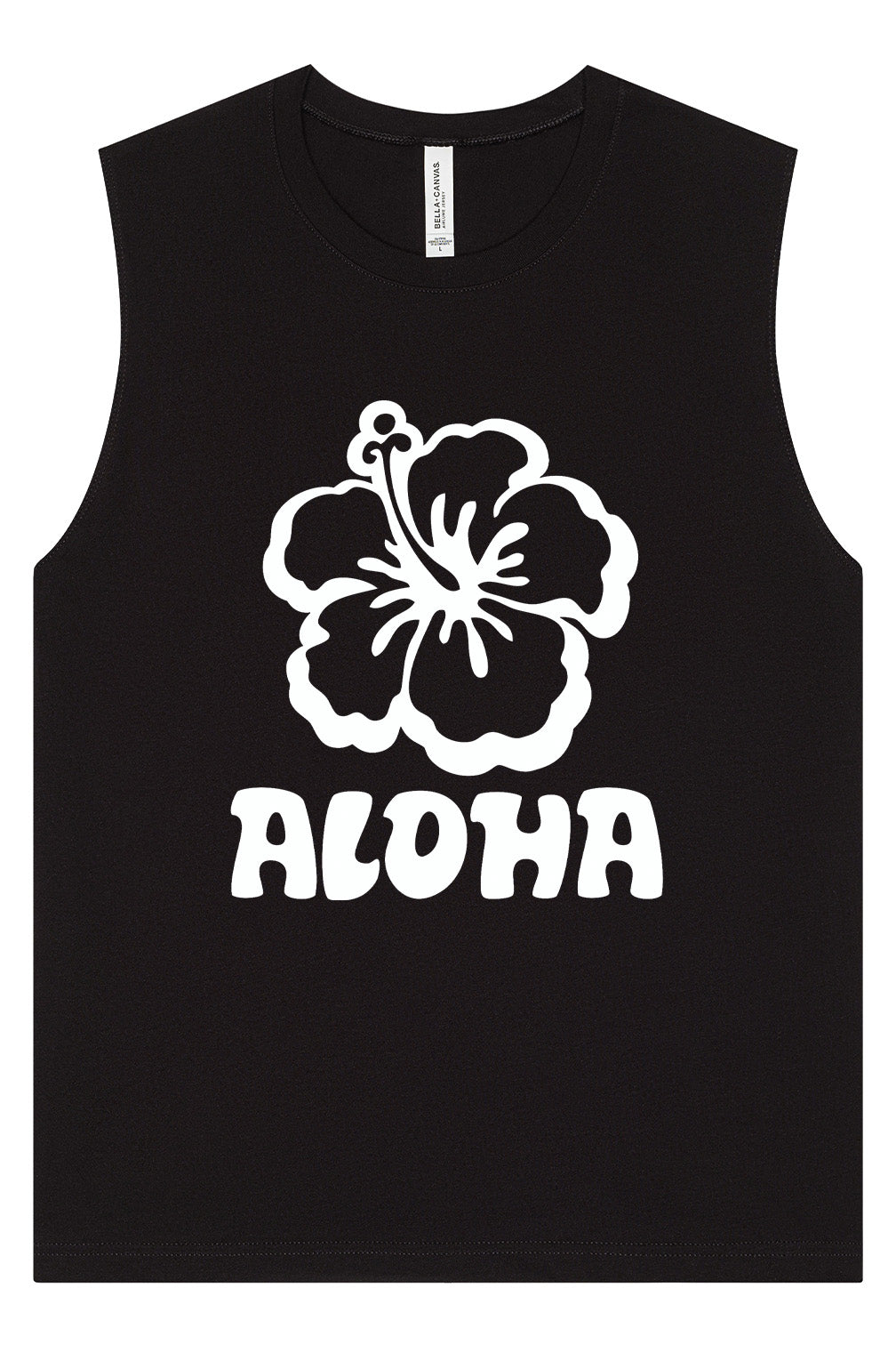 Aloha Flower Muscle Tank